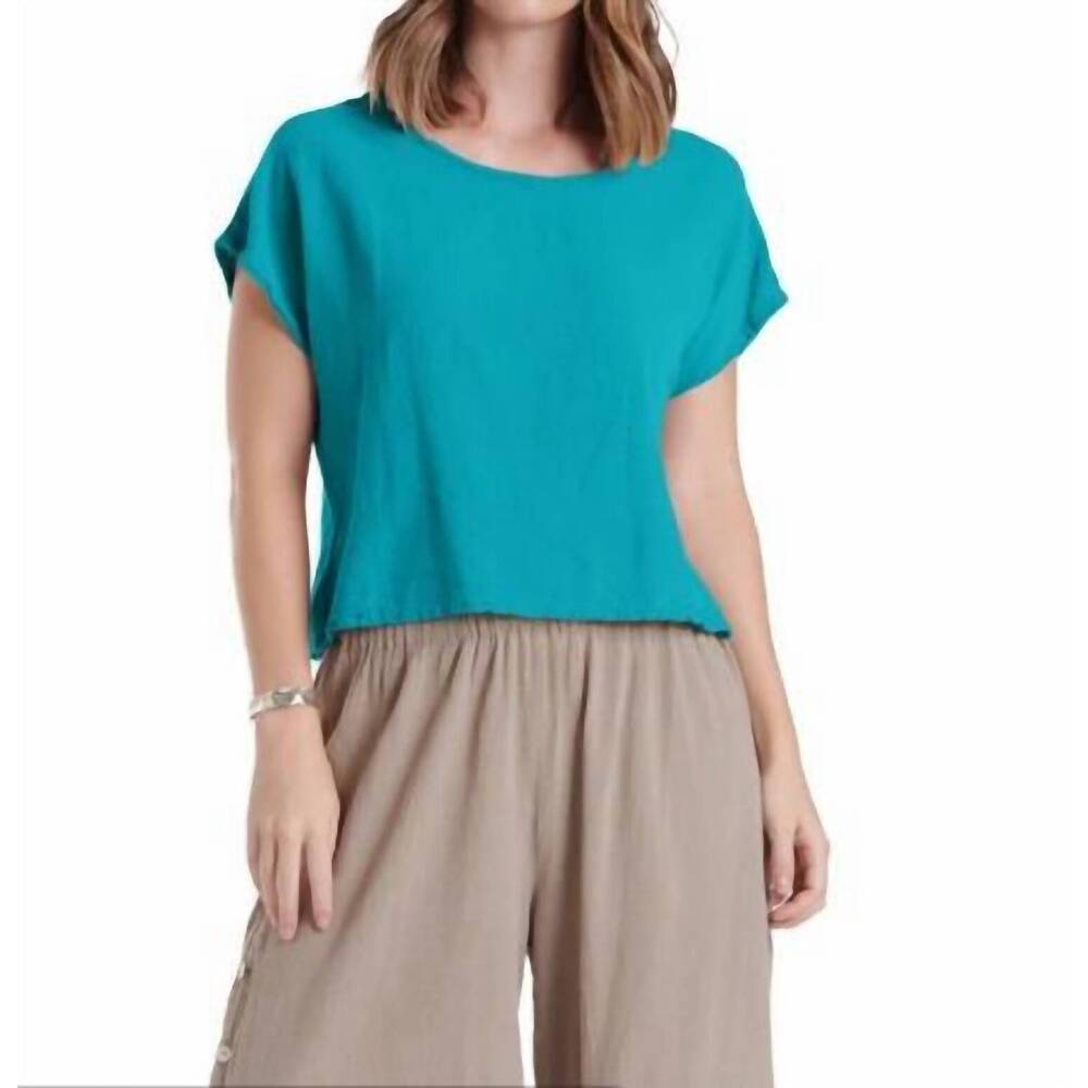 NEW OH MY GAUZE! olga blouse in glacier
